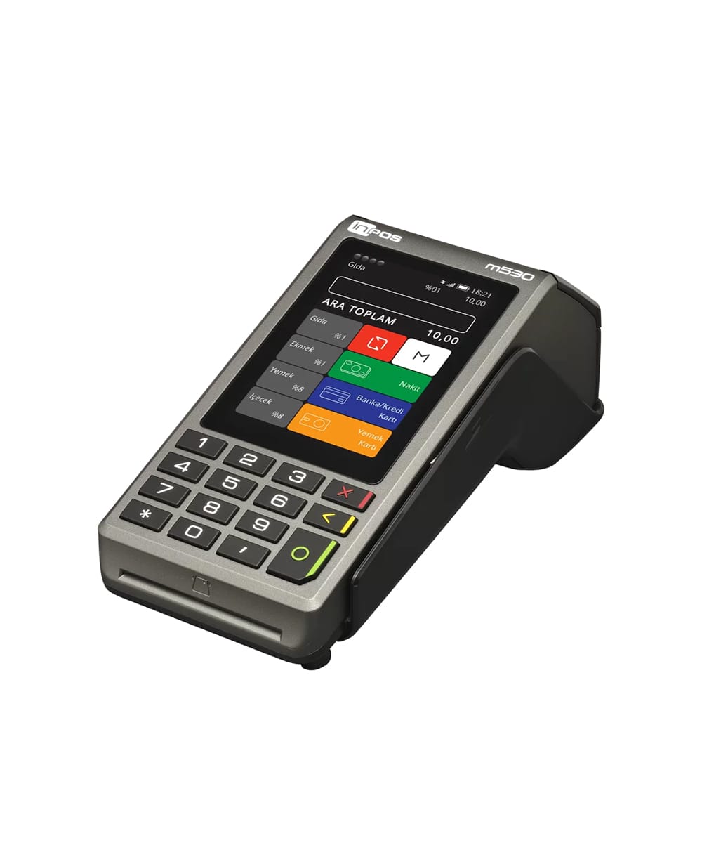 inpos-m530-tek.jpg inPOS M530 ÖKC (YENİ NESİL YAZARKASA POS) - Görsel 1